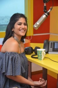 megha akash at radio mirchi 30