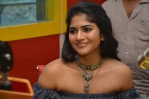 megha akash photos at radio mirchi 4