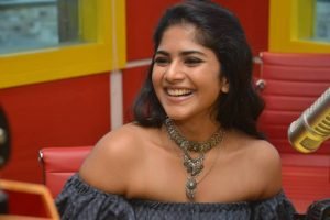 megha akash photos at radio mirchi 5