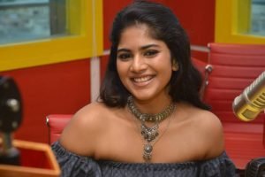 megha akash photos at radio mirchi 6