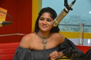 megha akash photos at radio mirchi 8