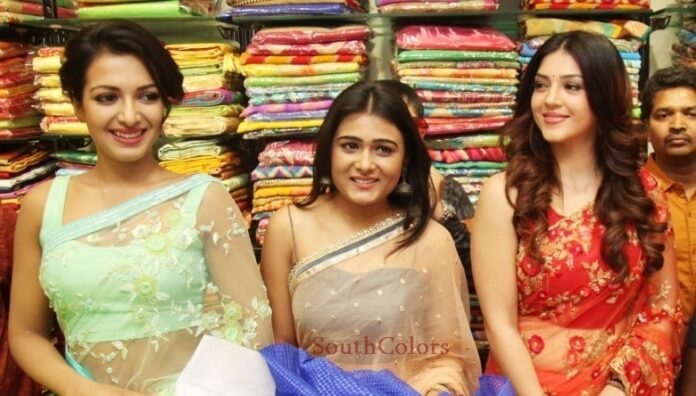 catherine-mehareen-shalini-pandey-launched-klm-fashion-mall-vizag Catherine, Mehareen, Shalini Pandey launched KLM Fashion Mall at Vizag