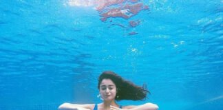 Tridha Choudhary Sets Fire on Water with Underwater Yoga