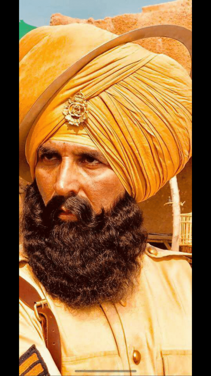 Akshay Kumar First look from Kesari Revealed