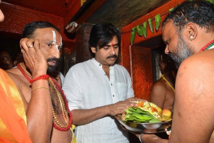 Pawan Kalyan Donated Rs 11 lakh to Kondagattu Anjaneya Swamy Temple