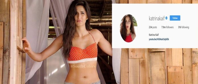 Actress Katrina Kaif Gets 7 Million+ Instagram Followers