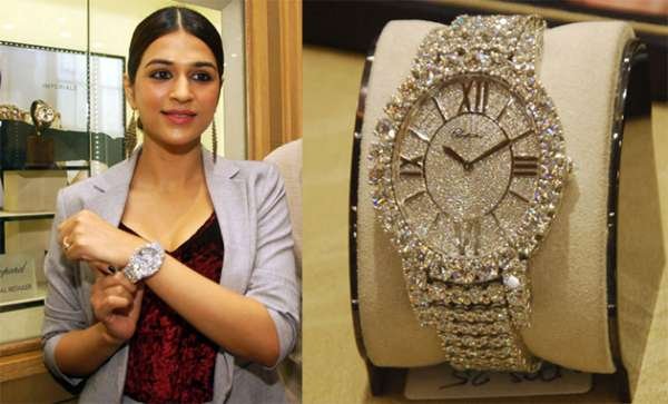 actress-shraddha-das-watch-costs-2-6-crores Actress Shraddha Das Watch Costs 2.6 Crores