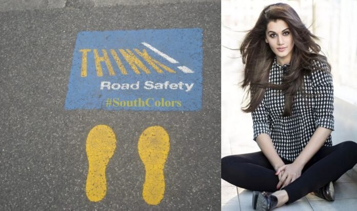 Actress Taapsee Pannu Valentines Day Message to Fans on Road Safety