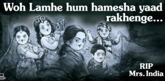 Amul Pays Emotional Tribute to Sridevi