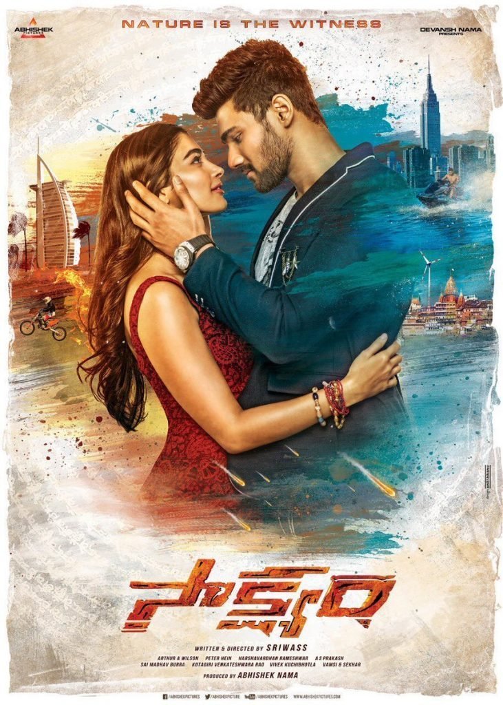 Bellamkonda Sreenivas and Pooja Hegde’s Sakshyam Movie First Look Poster Bellamkonda Sreenivas and Pooja Hegde’s Sakshyam Movie First Look Poster