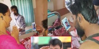 Challenging Star Darshan Video Call to Fan who Suffering From Cancer