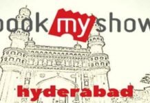 Hyderabad Tops in BookMyShow Movie Tickets Bookings Online