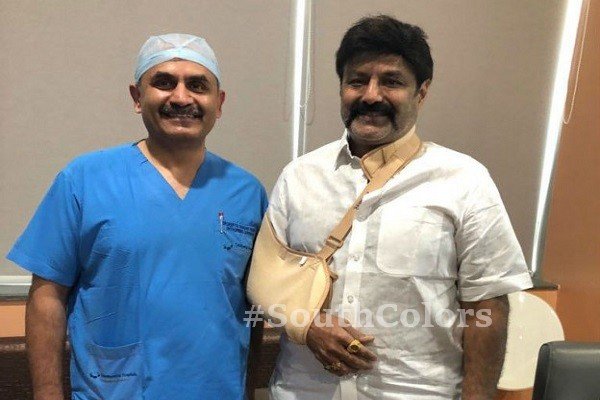 Nandamuri Balakrishna Discharged from Continental Hospital after Shoulder Surgery