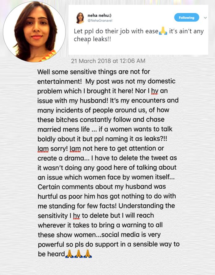 producer-gnanavel-raja-wife-neha-calls-some-heroines-are-worse-than-sex-workers Producer Gnanavel Raja Wife Neha Calls Some Heroines Are Worse Than Sex Workers