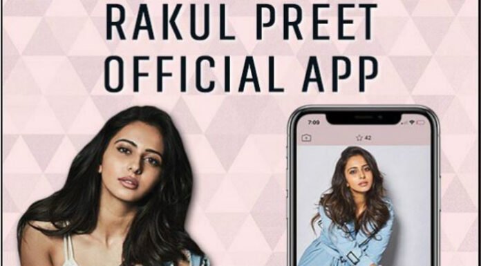 rakul-preet-singh-launches-her-own-official-app Rakul Preet Singh Launches Her Own Official App