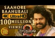 Saahore Baahubali Full Video Song Hits 100 Million Views