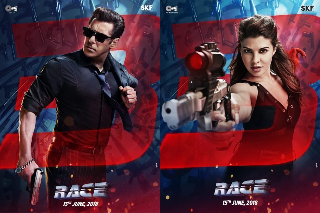 Salman Khan and Jacqueline Fernandez First Look Posters From Race 3 Movie Salman Khan and Jacqueline Fernandez First Look Posters From Race 3 Movie