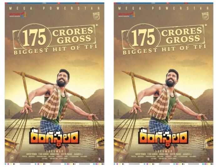 Rangasthalam-Collects Rangasthalam Collects Rs 175 Cr Gross at Worldwide Box Office