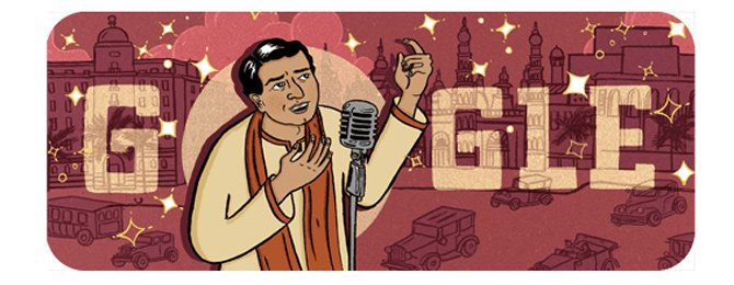 google-doodle-celebrates-indias-1st-superstar-kl-saigal Google Doodle Celebrates India’s 1st Superstar KL Saigal