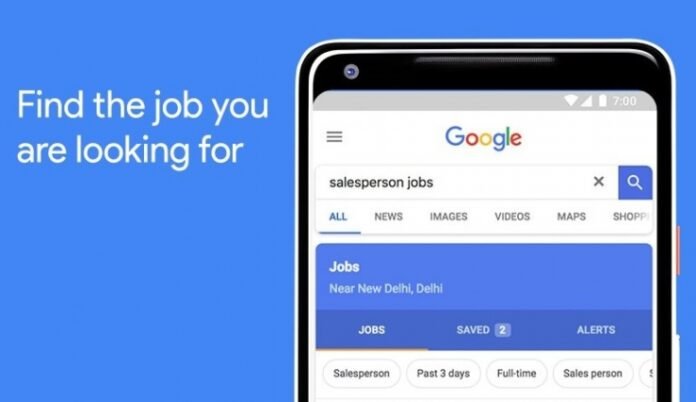 Google Launches Google Jobs Search in India