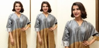 Samantha Akkineni Photos at Abhimanyudu Movie Press Meet