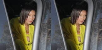 Bella Hadid Suffers Wardrobe Malfunction