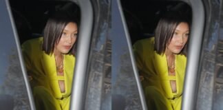 Bella Hadid Suffers Wardrobe Malfunction