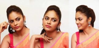 nandita swetha saree photos