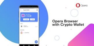 Opera Browser with Crypto Wallet