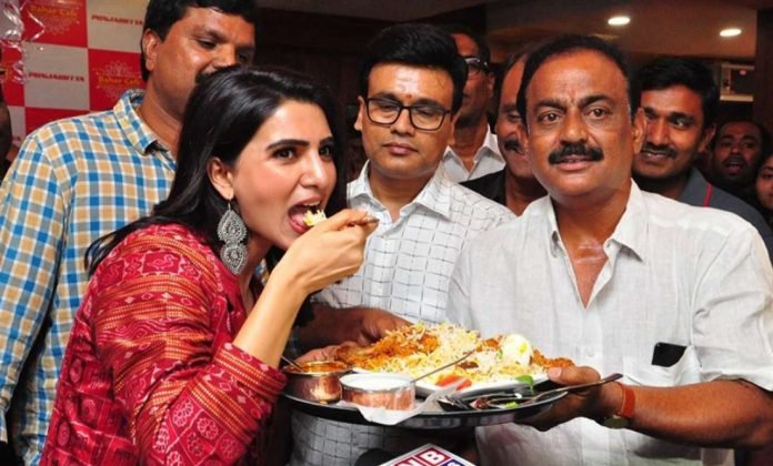 samantha akkineni lunches bahar cafe at punjagutta photos southcolors 10