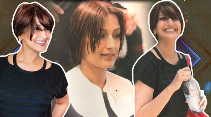 Sonali Bendre Haircut For Cancer Treatment - Southcolors.in Sonali Bendre Haircut