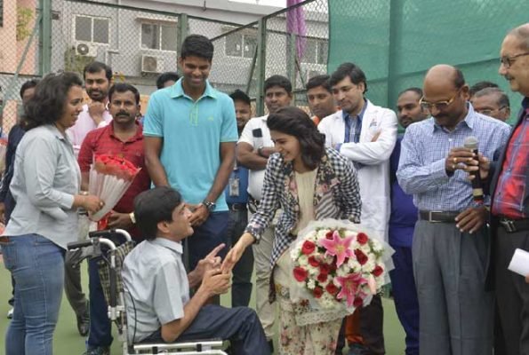 Samantha Akkineni Launched All India Wheelchair Tennis Tournament Samantha Akkineni Launched All India Wheelchair Tennis Tournament 2018