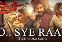 Sye Raa Title Video Song