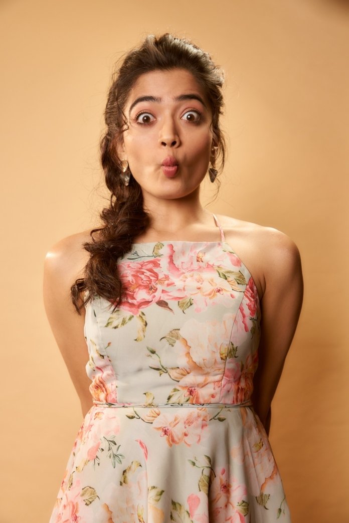 Rashmika Mandanna Cute Expressions Photoshoot Stills 12
