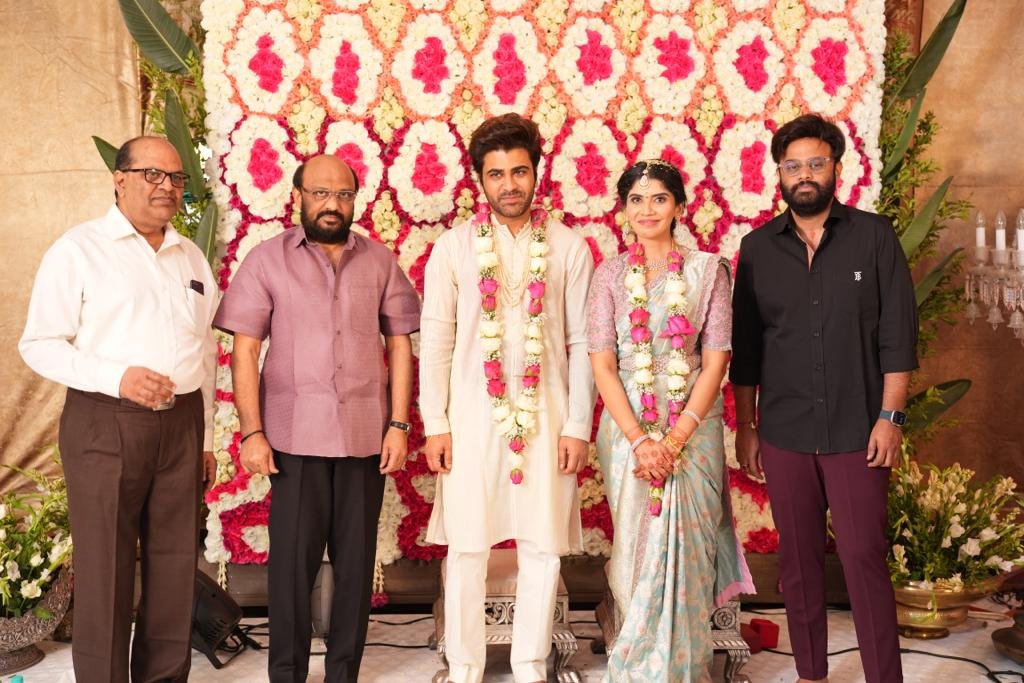 Rakshita Reddy and Sharwanand Engagement Photos southcolors 8