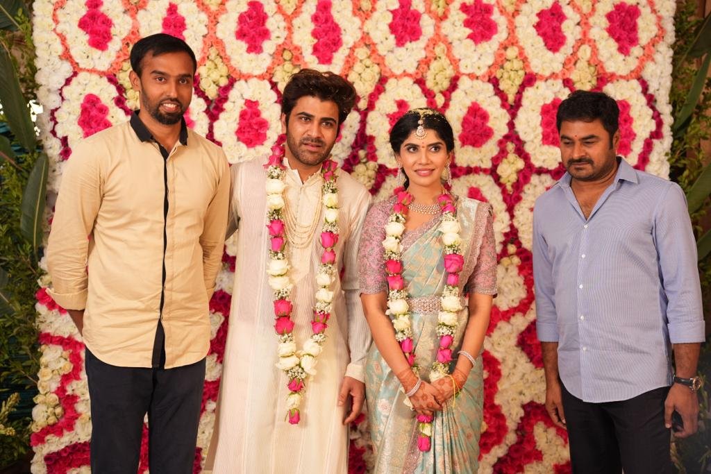 Rakshita Reddy and Sharwanand Engagement Photos southcolors 9