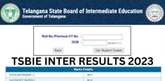 Telangana TSBIE Inter Results 2023 Out Now On